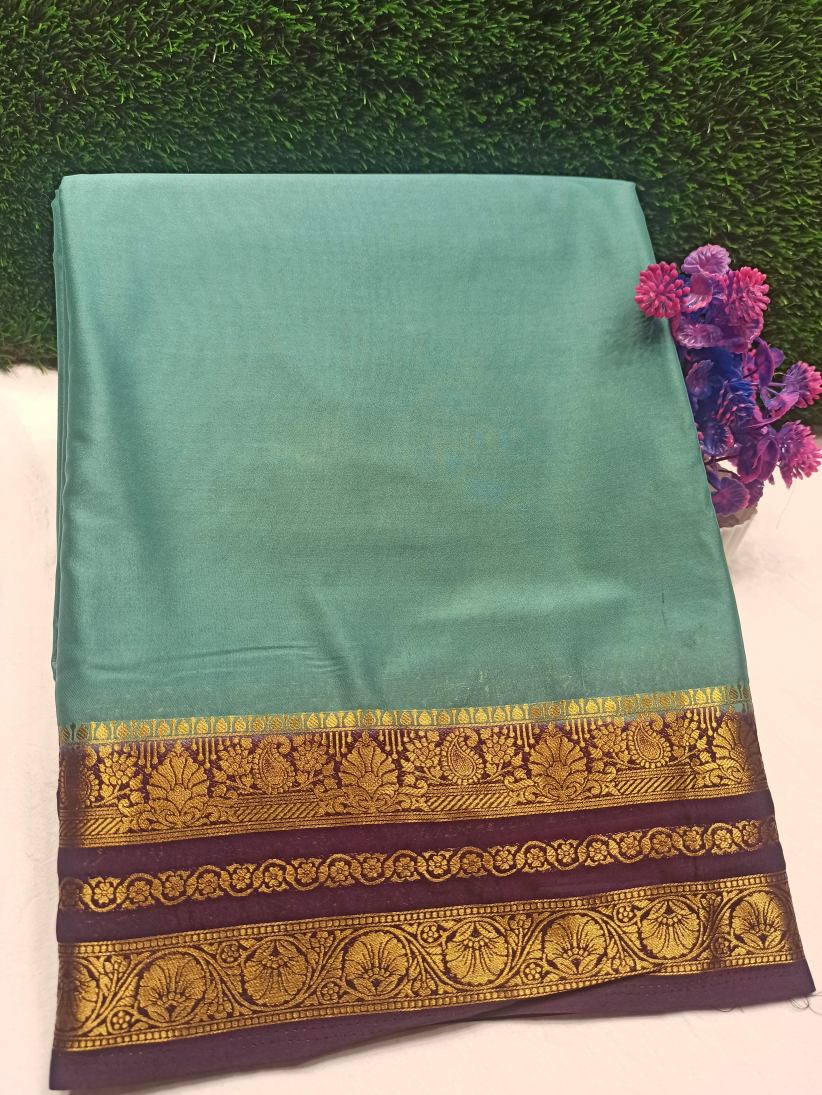 Artificial / Mix Crape Sarees ( Semi Crape )
