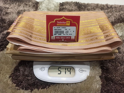 Artificial / Mix Crape Sarees ( Semi Crape )