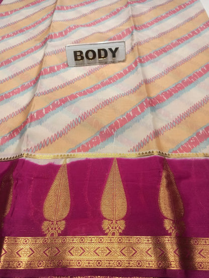 Artificial / Mix Crape Sarees ( Semi Crape )