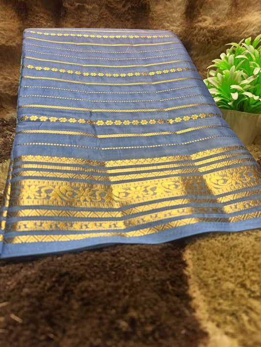 Artificial / Mix Crape Sarees ( Semi Crape )
