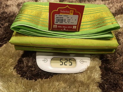 Artificial / Mix Crape Sarees ( Semi Crape )