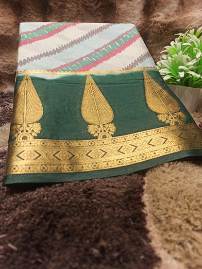 Artificial / Mix Crape Sarees ( Semi Crape )