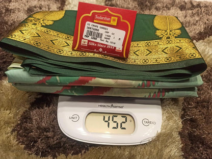 Artificial / Mix Crape Sarees ( Semi Crape )