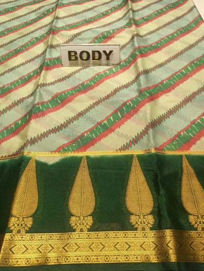 Artificial / Mix Crape Sarees ( Semi Crape )