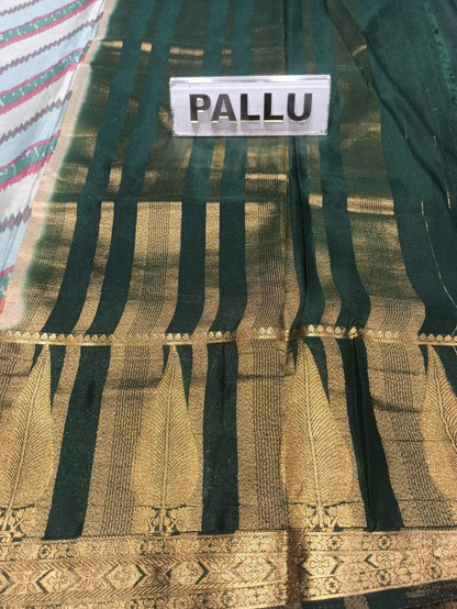 Artificial / Mix Crape Sarees ( Semi Crape )