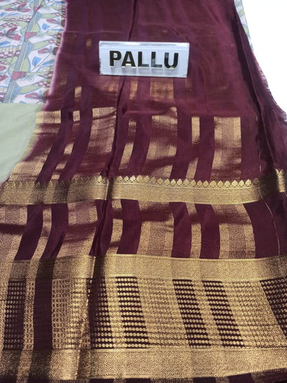 Artificial / Mix Crape Sarees ( Semi Crape )