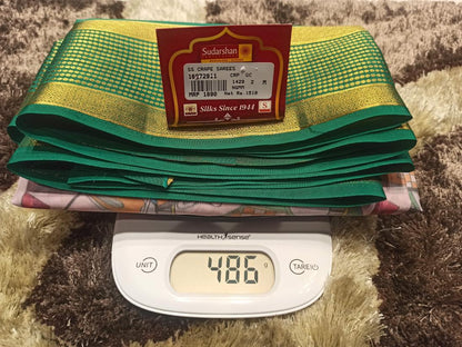 Artificial / Mix Crape Sarees ( Semi Crape )