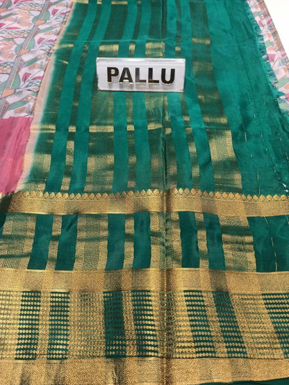 Artificial / Mix Crape Sarees ( Semi Crape )