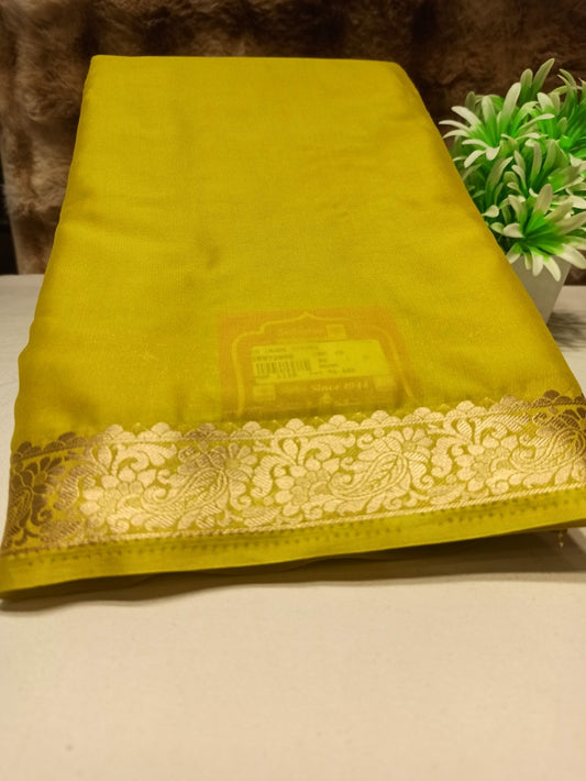 Artificial / Mix Crape Sarees ( Semi Crape )