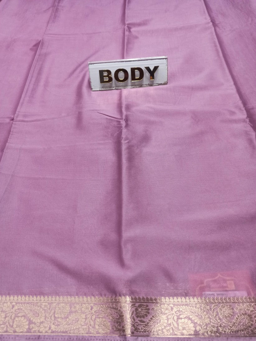 Artificial / Mix Crape Sarees ( Semi Crape )