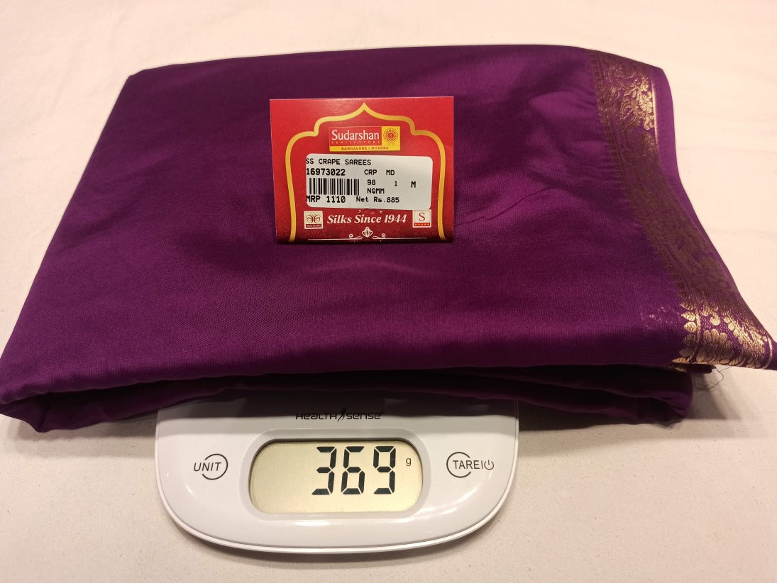 Artificial / Mix Crape Sarees ( Semi Crape )