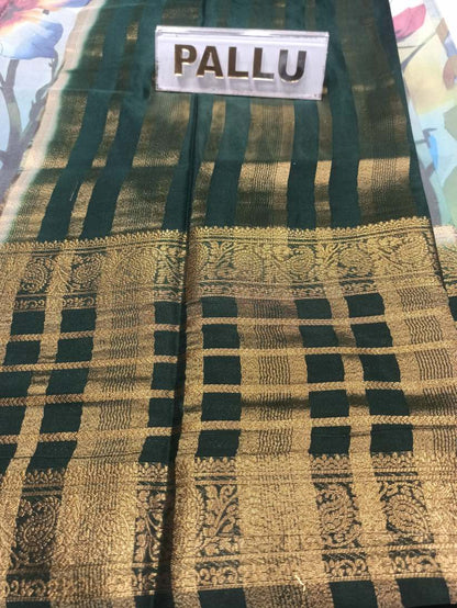 Artificial / Mix Crape Sarees ( Semi Crape )