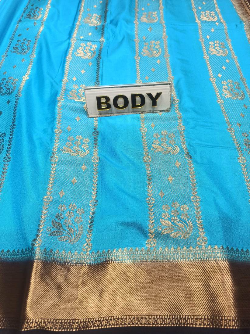 Artificial / Mix Crape Sarees ( Semi Crape )