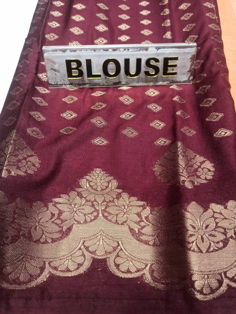 Artificial / Mix Crape Sarees ( Semi Crape )