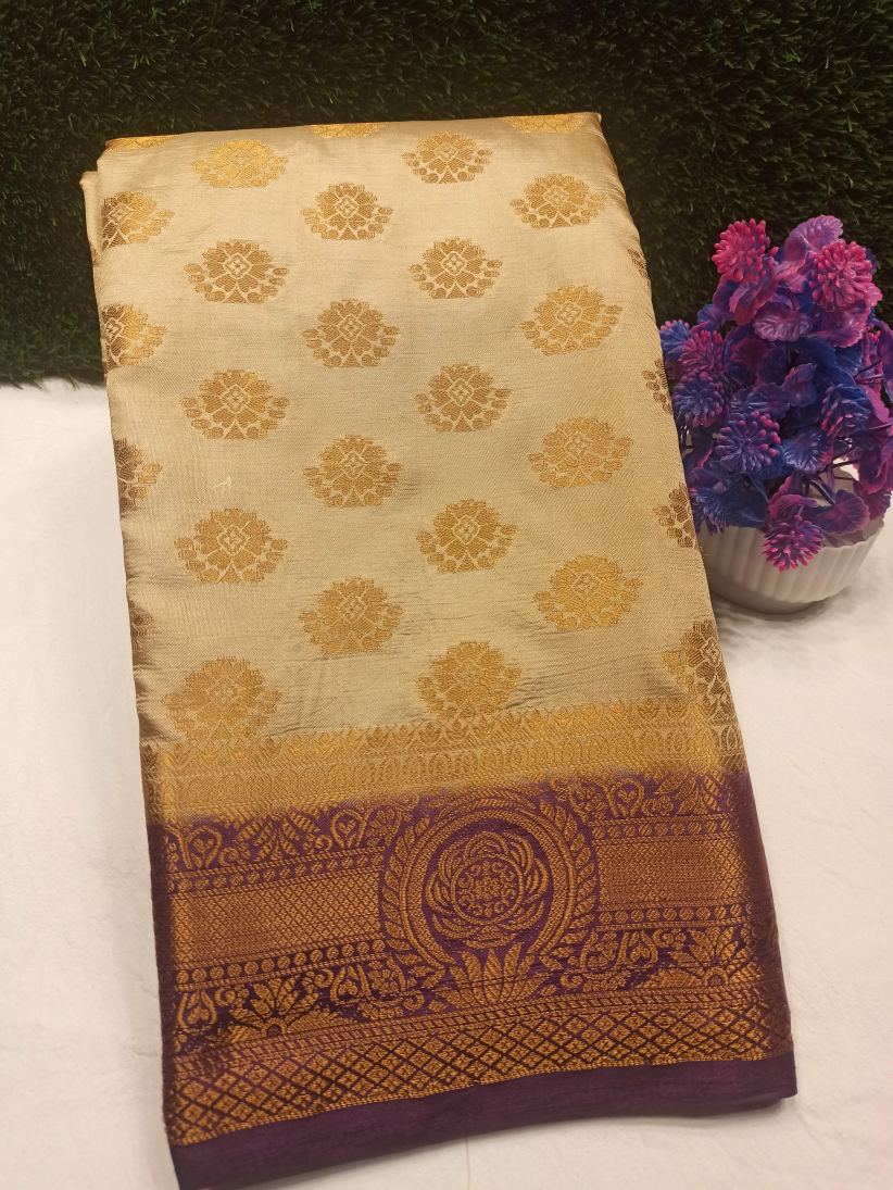 Artificial / Mix Crape Sarees ( Semi Crape )