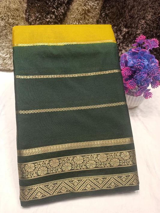 Artificial / Mix Crape Sarees ( Semi Crape )