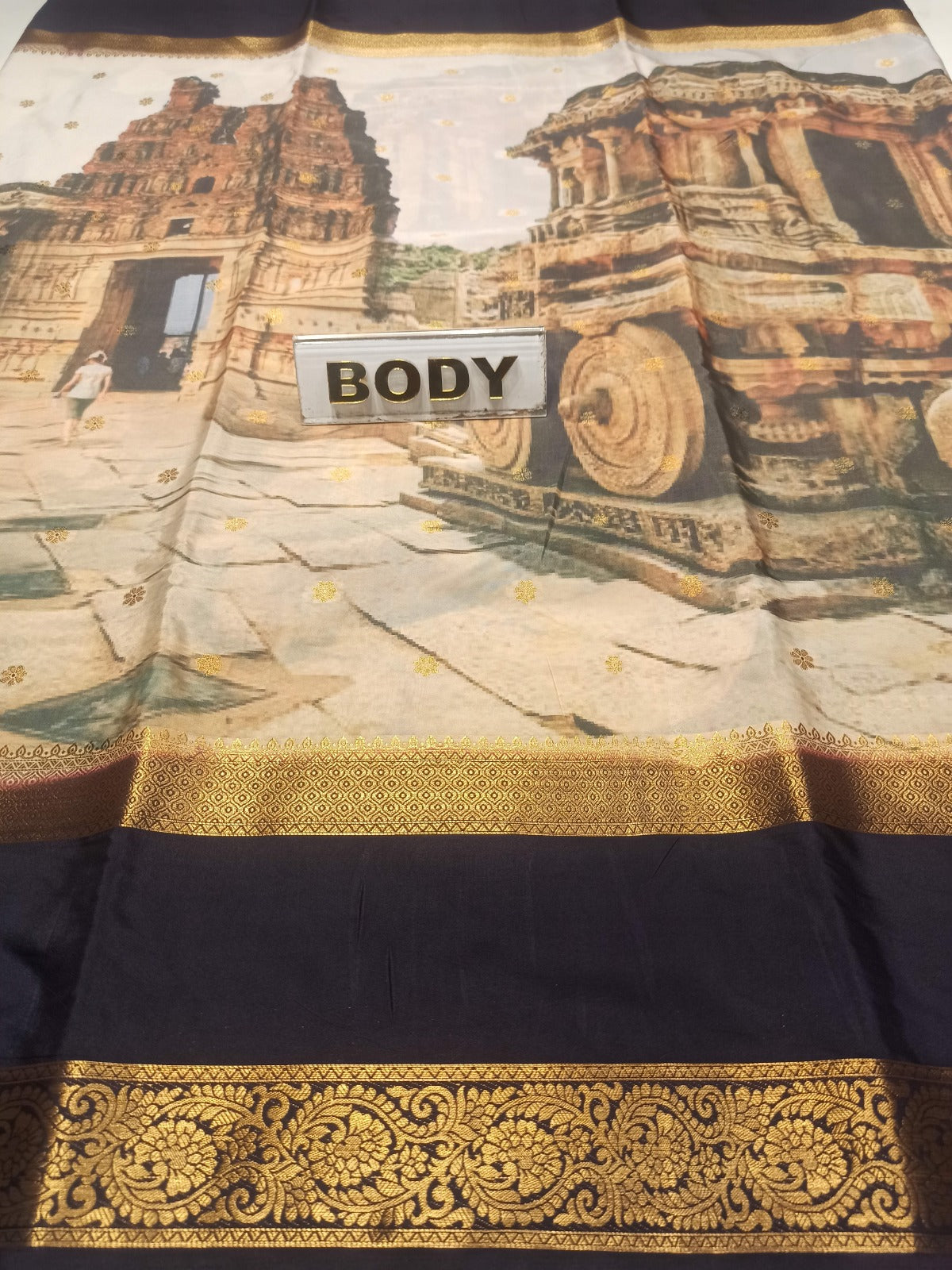 Artificial / Mix Crape Sarees ( Semi Crape )