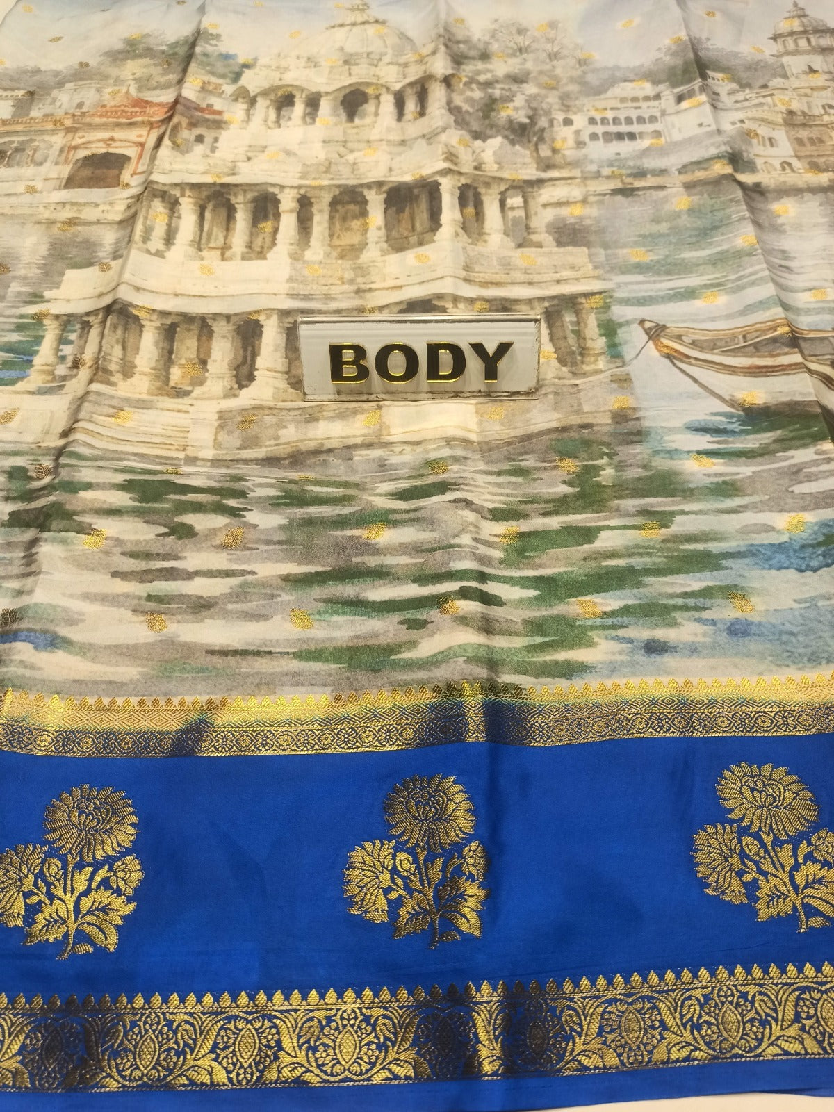 Artificial / Mix Crape Sarees ( Semi Crape )