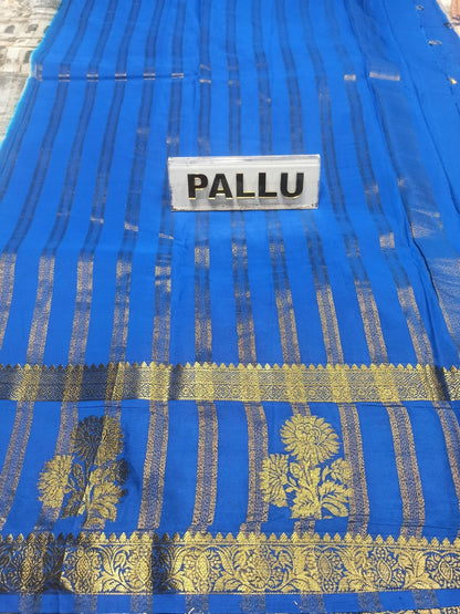 Artificial / Mix Crape Sarees ( Semi Crape )