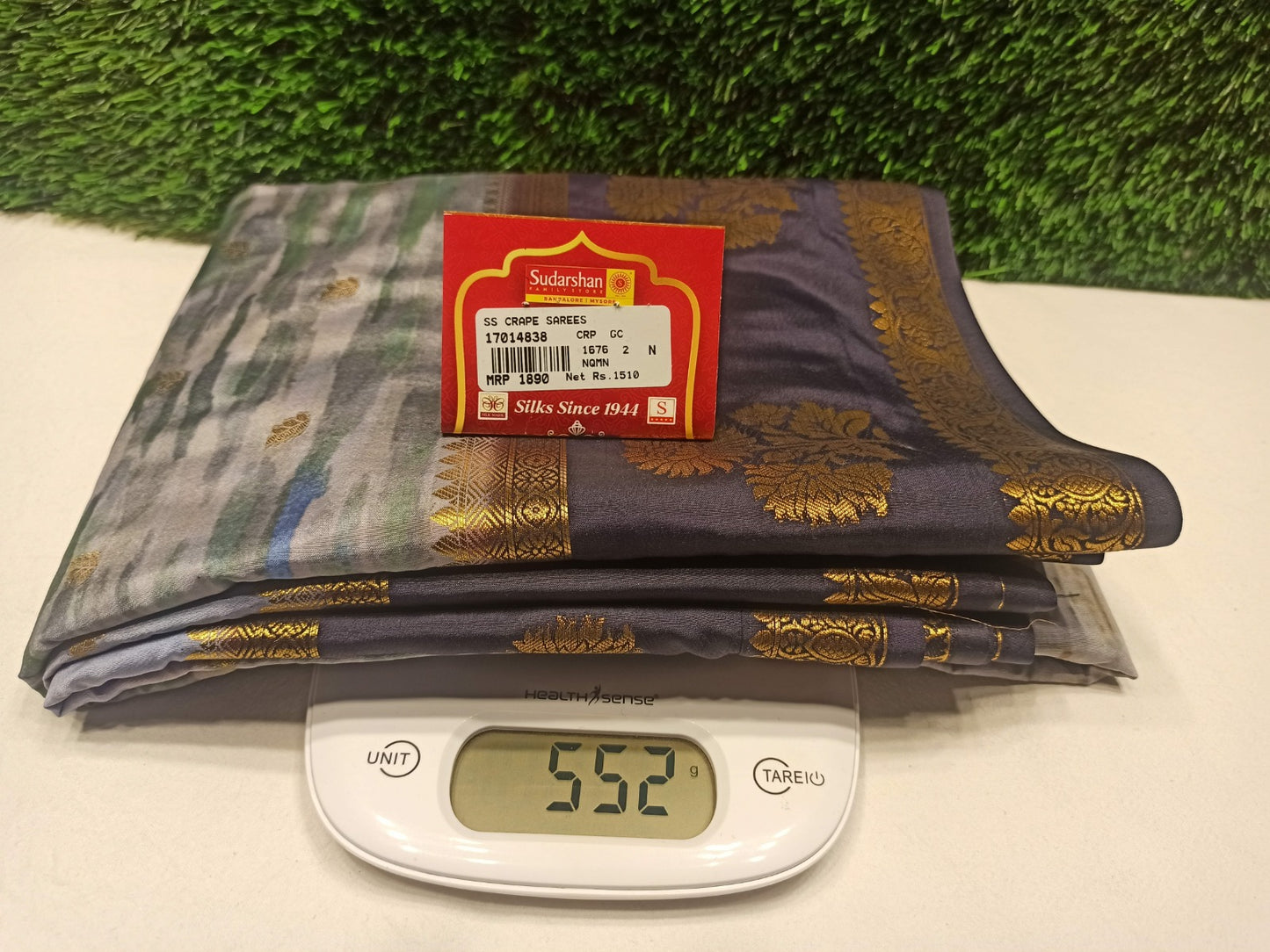 Artificial / Mix Crape Sarees ( Semi Crape )