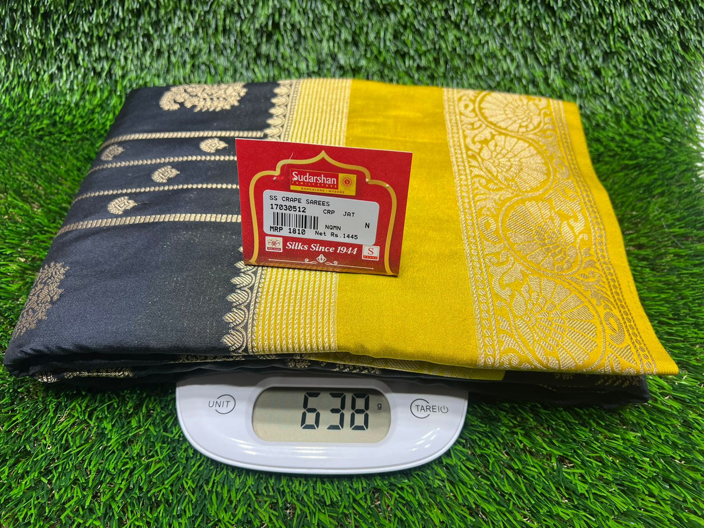 Artificial / Mix Crape Sarees ( Semi Crape )