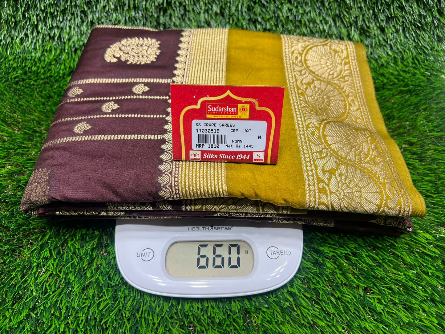 Artificial / Mix Crape Sarees ( Semi Crape )
