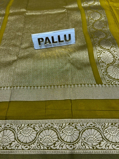 Artificial / Mix Crape Sarees ( Semi Crape )