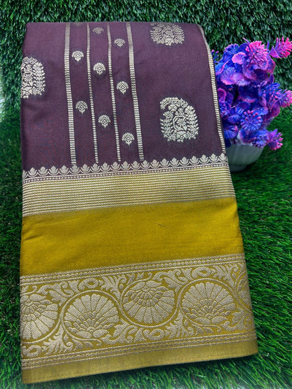 Artificial / Mix Crape Sarees ( Semi Crape )