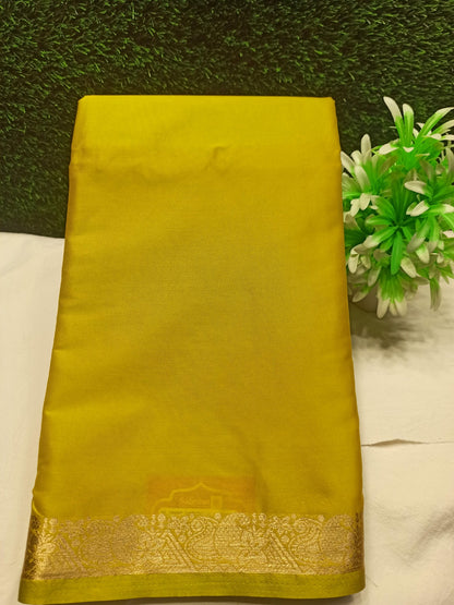 Artificial / Mix Crape Sarees ( Semi Crape )