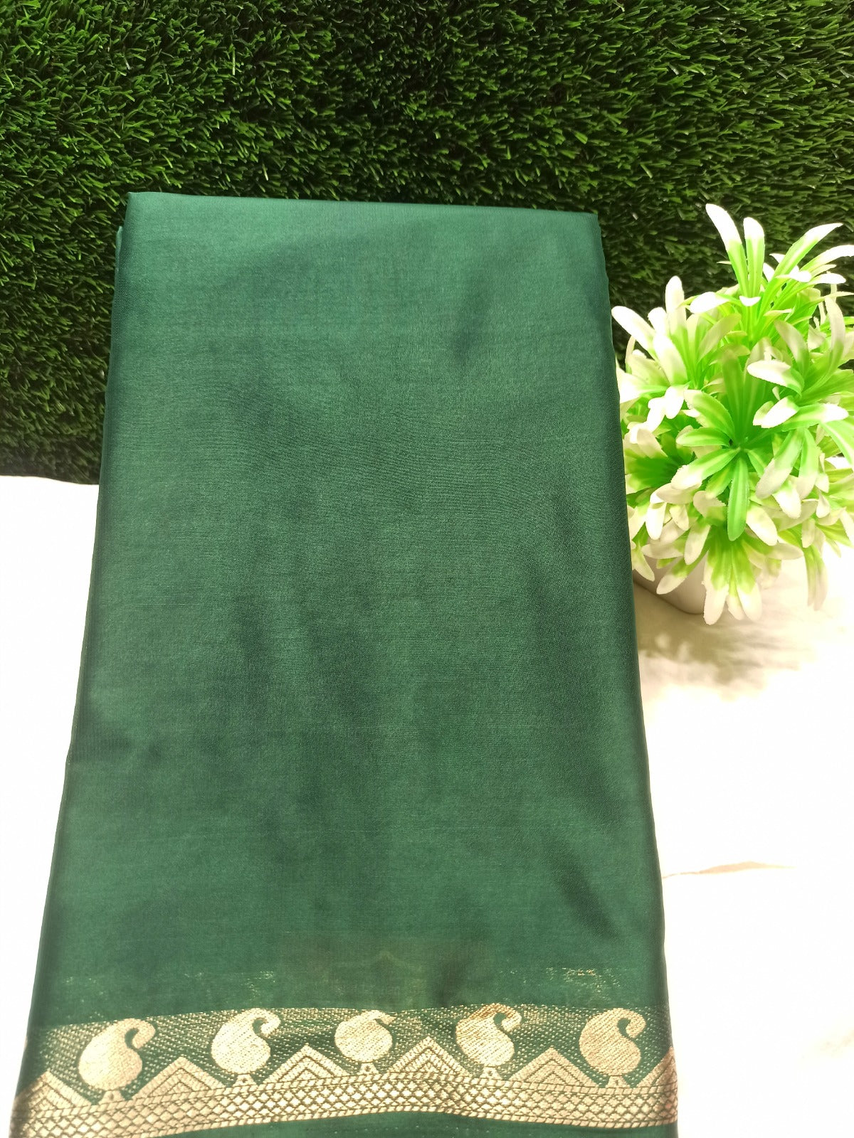 Artificial / Mix Crape Sarees ( Semi Crape )