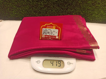 Artificial / Mix Crape Sarees ( Semi Crape )