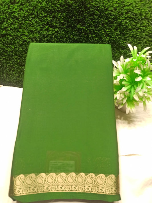 Artificial / Mix Crape Sarees ( Semi Crape )