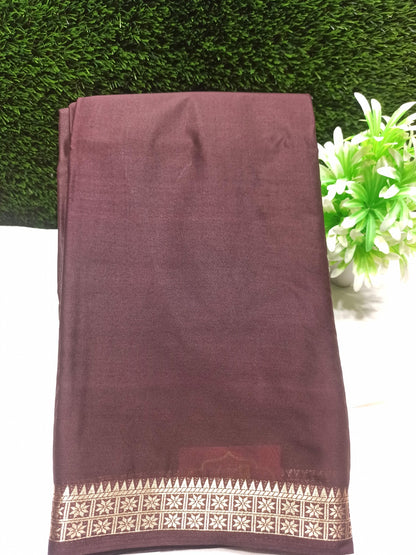 Artificial / Mix Crape Sarees ( Semi Crape )