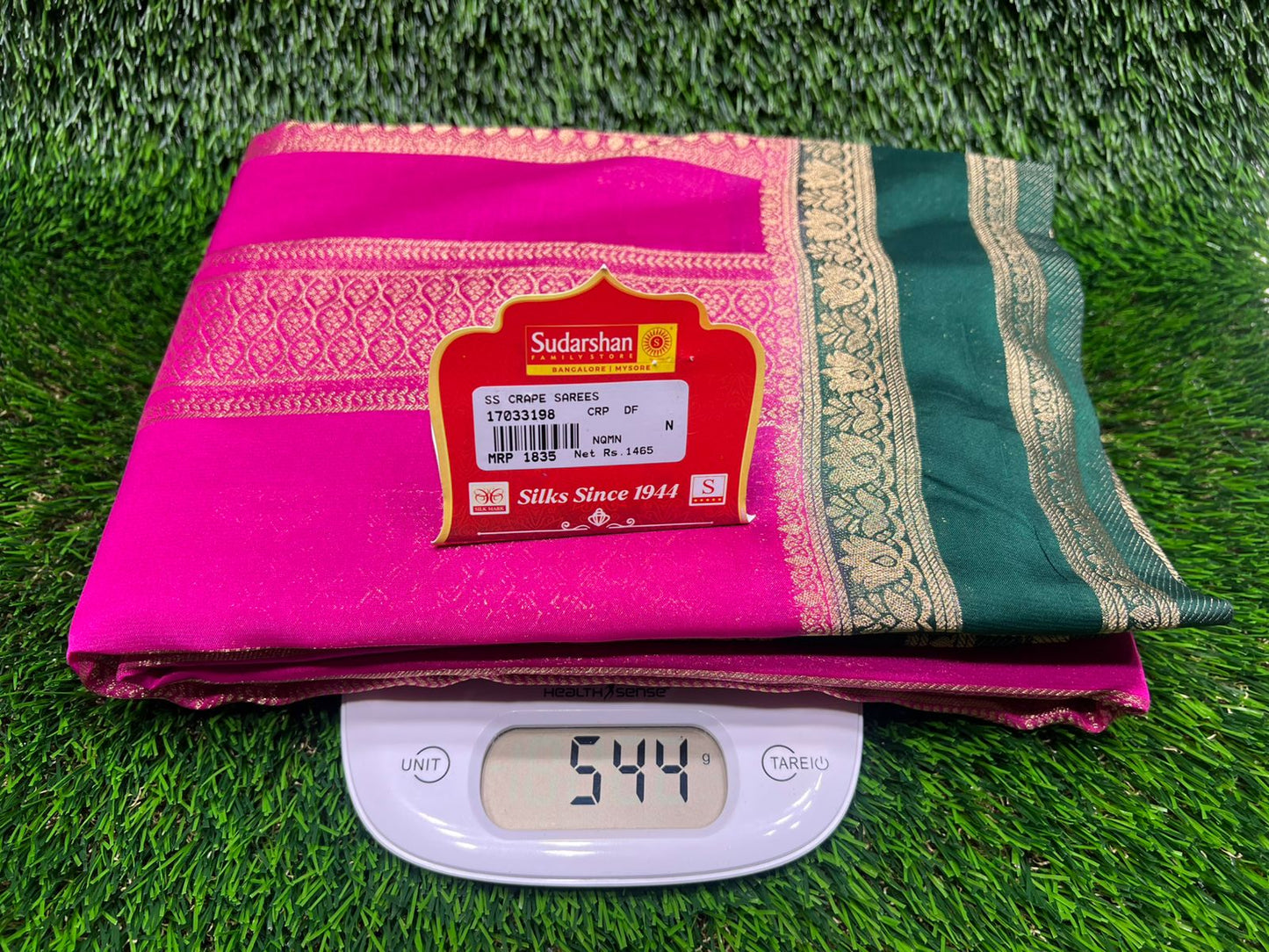 Artificial / Mix Crape Sarees ( Semi Crape )