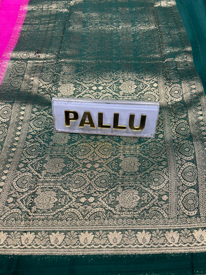 Artificial / Mix Crape Sarees ( Semi Crape )