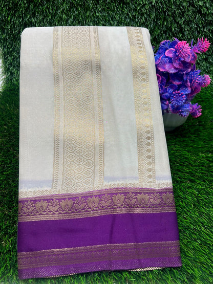 Artificial / Mix Crape Sarees ( Semi Crape )