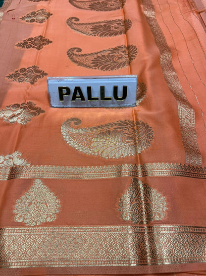 Artificial / Mix Crape Sarees ( Semi Crape )