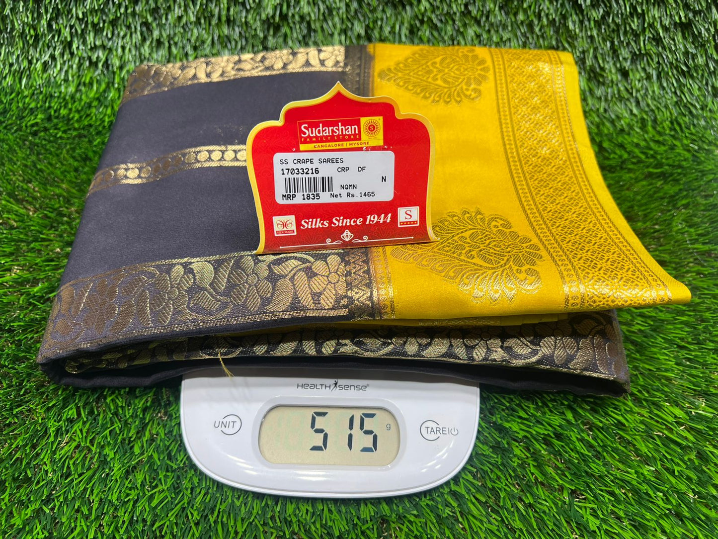 Artificial / Mix Crape Sarees ( Semi Crape )