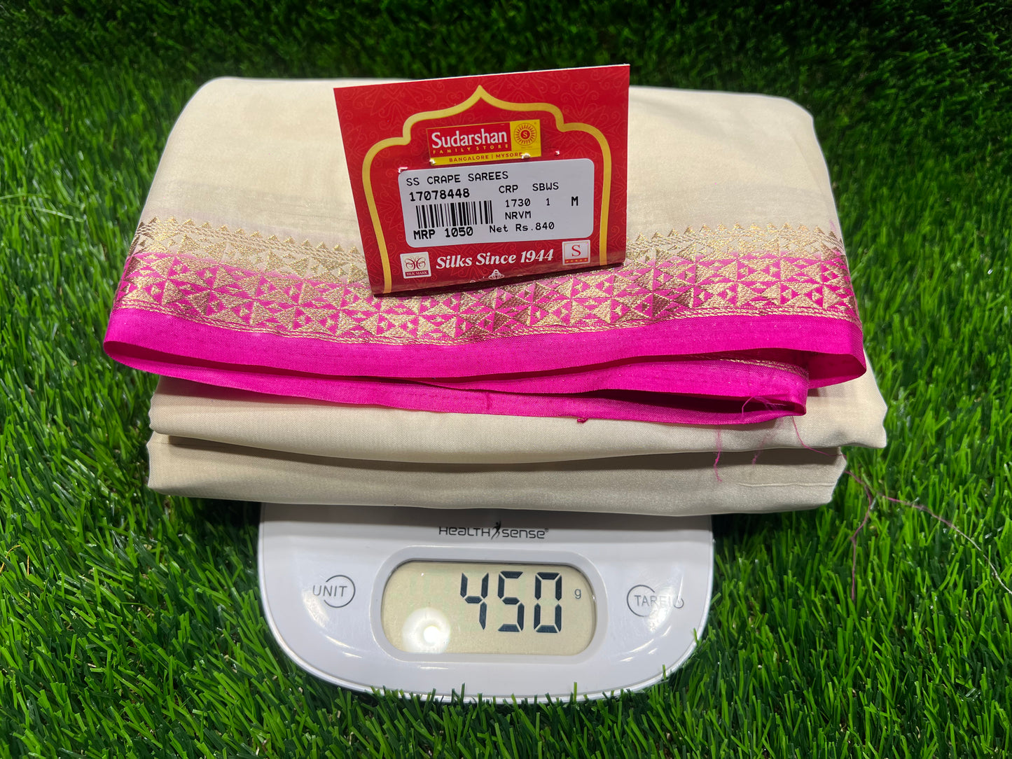 Artificial / Mix Crape Sarees