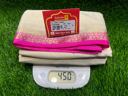 Artificial / Mix Crape Sarees