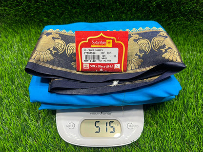 Artificial / Mix Crape Sarees ( Semi Crape )