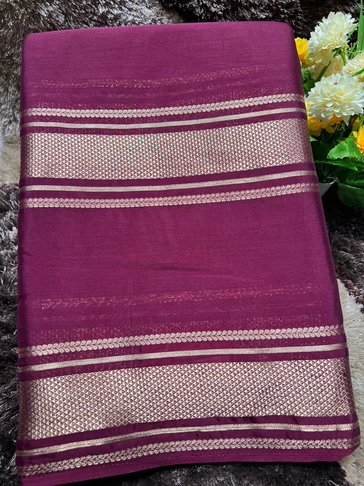 Artificial / Mix Crape Sarees