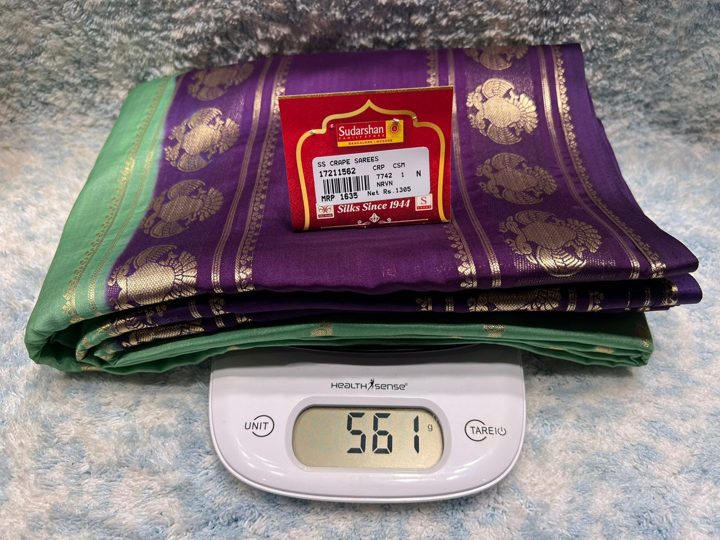 Artificial / Mix Crape Sarees
