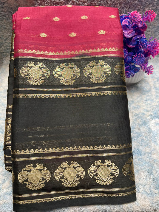 Artificial / Mix Crape Sarees