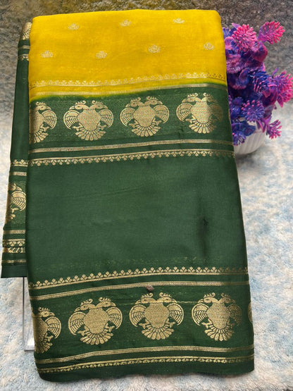 Artificial / Mix Crape Sarees