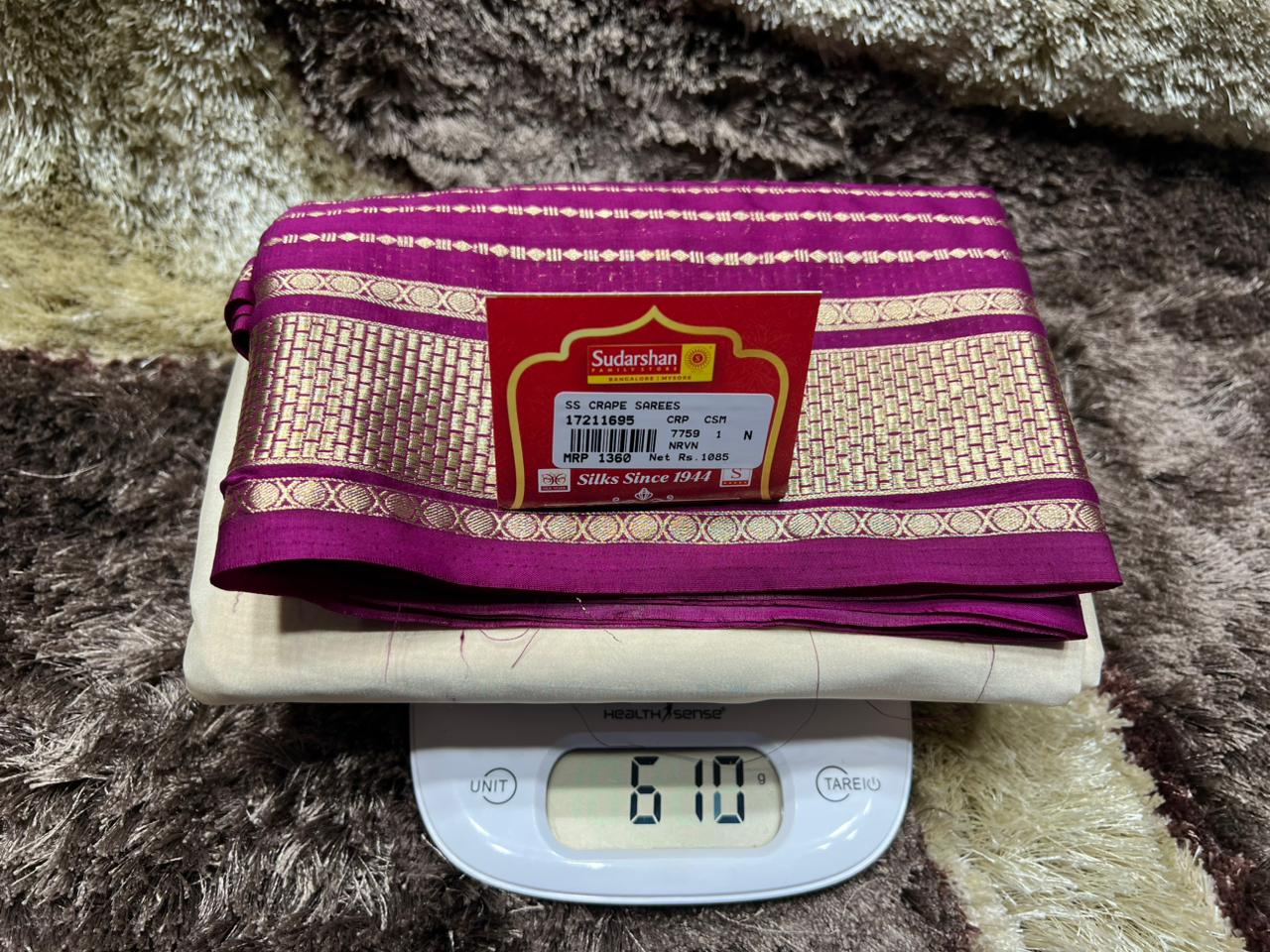 Artificial / Mix Crape Sarees