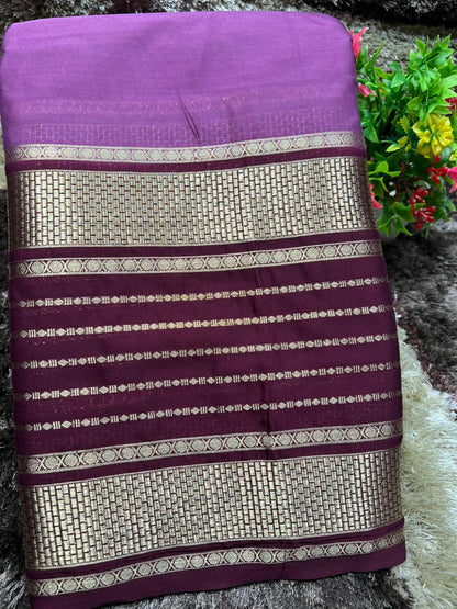 Artificial / Mix Crape Sarees