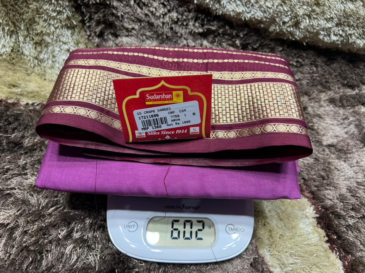 Artificial / Mix Crape Sarees