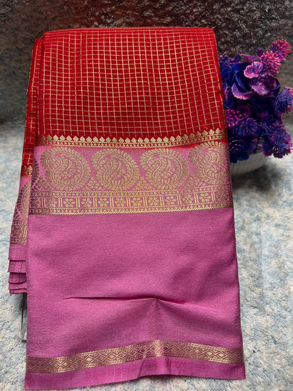 Artificial / Mix Crape Sarees