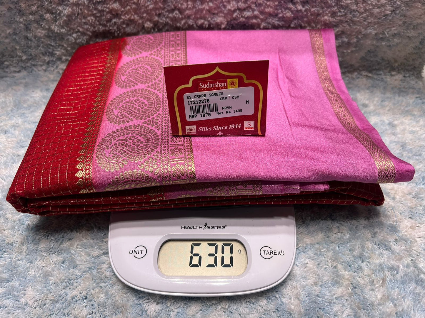 Artificial / Mix Crape Sarees